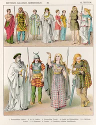 Costume des Bretons, Gaulois et Allemands, de 